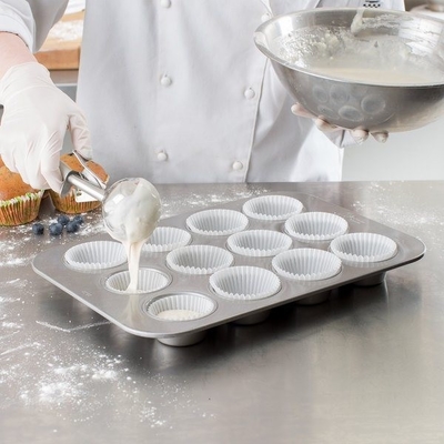 RK Bakeware チャイナ フードサービス NSF ミニ クラウン ケーキ パン スクエア マフィン カップケーキ ベーキングパン
