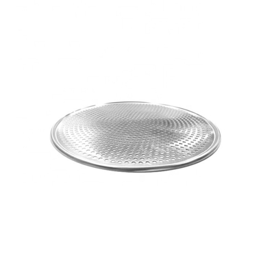 パン屋またはレストランまたはバーのための穴のベーキング トレイのアルミニウム ピザ鍋が付いている 11 インチの穴があいた円形のパンチ ピザ鍋